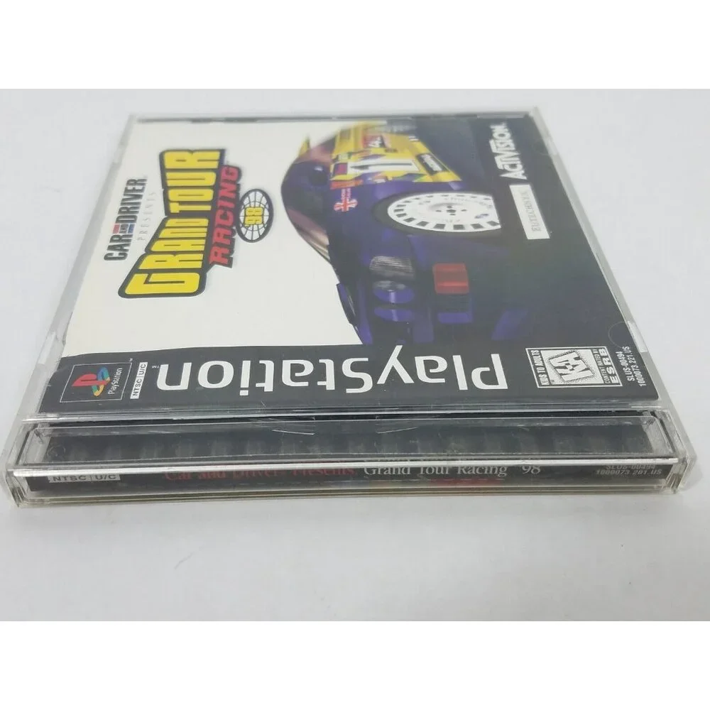 Car & Driver Presents Grand Tour Racing 98 PlayStation 1 PS1 1997 Complete Game
